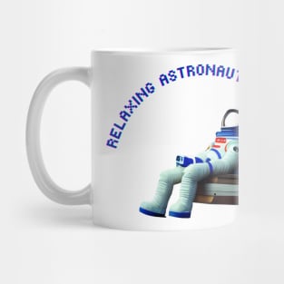 Relaxing Astronaut Mug